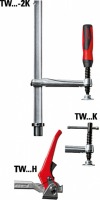 Зажимный элемент для сварочных столов BESSEYT TW16, с двухкомпонентной ручкой, 200х100 мм. BE-TW16-20-10-2K