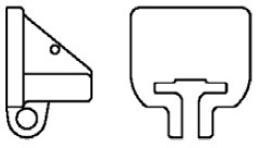 Запасная часть, прижимная планка для BESSEY TCN  BE-3006045