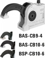Станочный зажим BESSEY BAS-CB compact, крепежное отверстие сквозное  BE-BAS-CB10-6