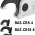 Станочный зажим BESSEY BAS-CB compact, крепежное отверстие сквозное  BE-BAS-CB9-4