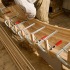 Цельнометаллическая струбцина BESSEY GZ с деревянной ручкой, 300х120 мм. BE-GZ30-12