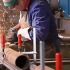 Цельнометаллическая струбцина BESSEY GZ с деревянной ручкой, 300х120 мм. BE-GZ30-12