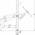 Зажимный элемент для сварочных столов с захватом BESSEY TW28 GRS, 300х120 мм.  BE-TW28GRS30-12