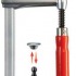 Цельнометаллическая струбцина BESSEY GZ с деревянной ручкой, 400х120 мм. BE-GZ40-12