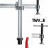 Зажимный элемент для сварочных столов BESSEY TWV16, с различной глубиной захвата, 200х60/150 мм.   BE-TWV16-20-15H