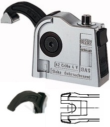 Станочный зажим BESSEY BAS-U matic, крепежное отверстие разрезное BE-BSP-U10-6