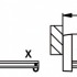 Универсальный зажим BESSEY UK, 160х80 мм.  BE-UK16