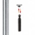 Струбцина BESSEY TGK, из ковкого чугуна, с Т-образной ручкой, 3000х120 мм. BE-TGK300K