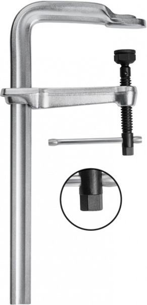 Высокоэффективная струбцина BESSEY STBM, тяжелая, с Т-образной ручкой, 500х175 мм.  BE-STB50M