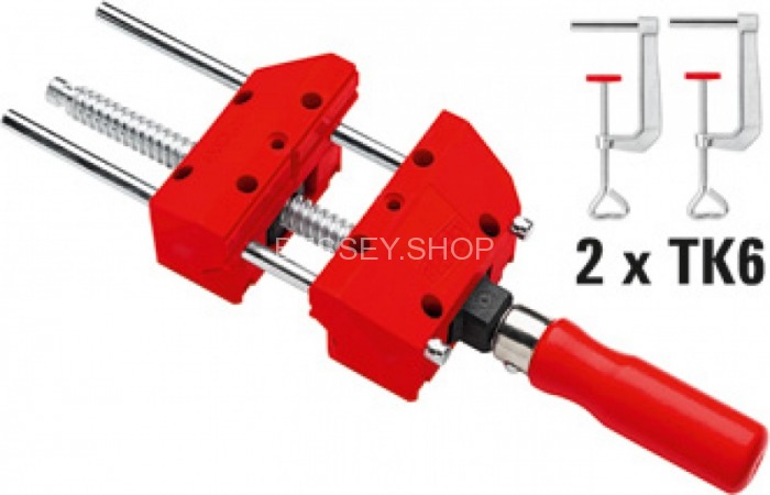Винтовой зажим BESSEY  BE-S10-ST