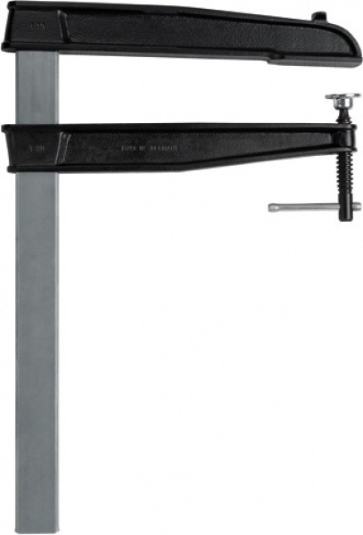 Струбцина BESSEY TGNT, из ковкого чугуна, с Т-образной ручкой, 800х250 мм. BE-TGN80T25K