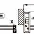 Корпусная струбцина BESSEY REVO KR, 300х95 мм.  BE-KR30-2K